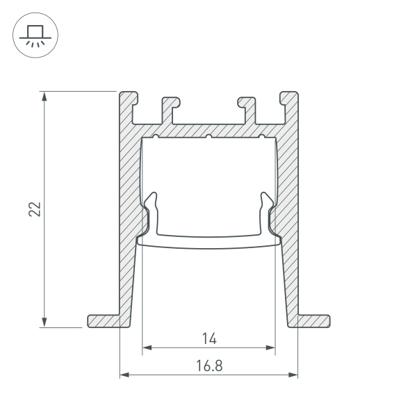 Профиль Arlight SL-COMFORT 031771