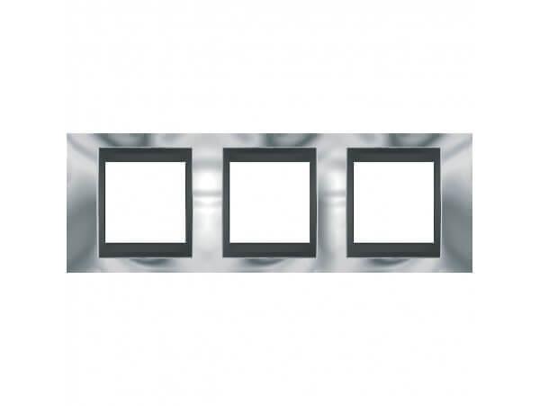 Рамка 3-постовая Schneider Electric Unica Top MGU66.006.210 Рамка 3-постовая Schneider Electric Unica Top MGU66.006.210