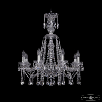 Подвесная люстра Bohemia Ivele Crystal 1413/8/220/XL-73 Ni