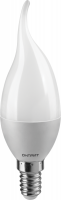 Лампа светодиодная 71 620 OLL-FC37-6-230-2.7K-E14-FR 6Вт свеча на ветру 2700К тепл. бел. E14 600лм 176-264В ОНЛАЙТ 71620