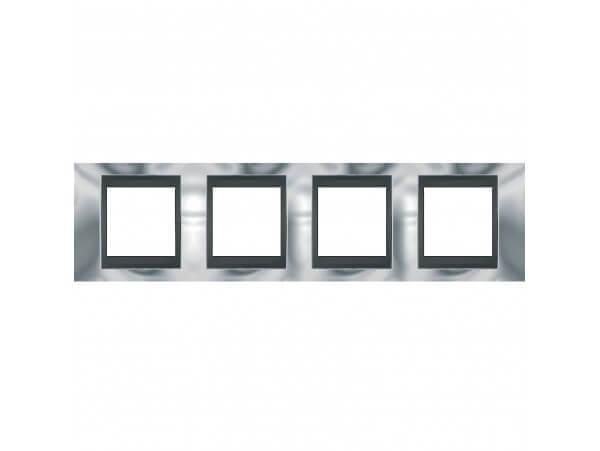 Рамка 4-постовая Schneider Electric Unica Top MGU66.008.0M4 Рамка 4-постовая Schneider Electric Unica Top MGU66.008.0M4