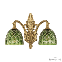 Бра Bohemia Ivele Crystal Verona 7209B15/2/175 FP P1 D Clear-Green/H-1J
