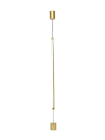Подвесной светильник Indigo Linea 14024/A/1P Brass V000122L