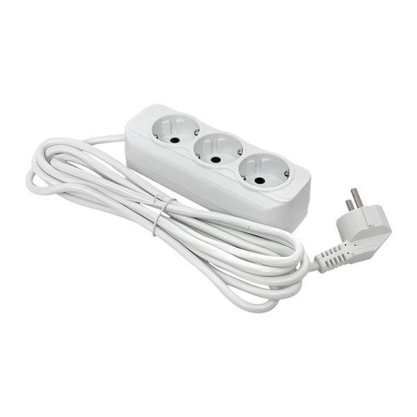 Удлинитель 3х5м с заземл. 16А IP20 Эксперт 3.0кВт ПВС 3х1 PROxima EKF UBA16-310-3-05