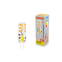 Светодиодная лампа WOLTA 3Вт 3000K G4 матовая WSTD-JC-12V3W3KG4-S