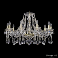 Подвесная люстра Bohemia Ivele Crystal 1413/10/300 G