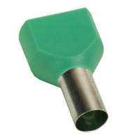 Наконечник штыревой втулочный под два провода НШвИ2 OptiKit T-Shv2-PVC- 16-14 (уп.100шт) КЭАЗ 278054