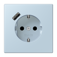 Розетка 2K+З USB Typ A Jung LC1520-18A208
