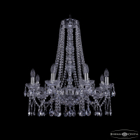 Подвесная люстра Bohemia Ivele Crystal 1413/8/220/h-73 Ni