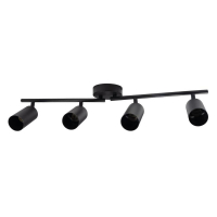 Светильник PCL-0504 4xGU10 IP20 230В BL настен./потолочн. декор. под лампу JazzWay 5066724