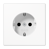 Розетка штепсельная Schuko Jung LS1520NWW
