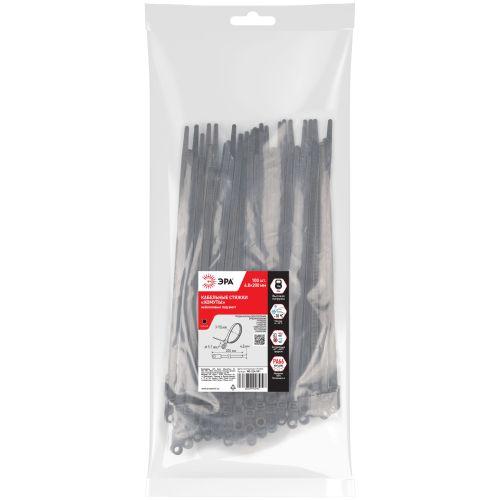 Хомут кабельный под винт 3.6х100 бел. NO-224-591 (уп.100шт) Эра Б0066051