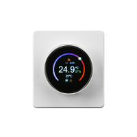 Терморегулятор ROUND Wi-Fi с/у перламутр KRANZ KR-78-0728-1