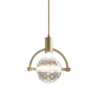Подвесной светильник DeLight Collection 2121P/A brass/clear