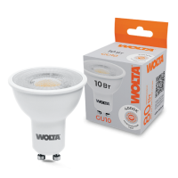 Светодиодная лампа WOLTA 10Вт 4000K GU10 матовая WSTD-PAR16-220V10W4KGU10-L