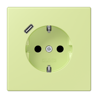 Розетка 2K+З USB Typ C Jung LC1520-18C222