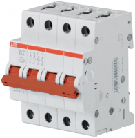 Рубильник 4п SD204/32 рычаг красный ABB 2CDD284101R0032 Рубильник 4п SD204/32 рычаг красный ABB 2CDD284101R0032