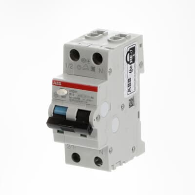 Выключатель автоматический дифференциального тока DS201 B10 AC30 ABB 2CSR255080R1105 Выключатель автоматический дифференциального тока DS201 B10 AC30 ABB 2CSR255080R1105