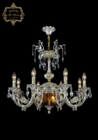 Подвесная люстра Art Classic 31.12.8.KR175SP.250IT.GW.Sp.Amber.1C