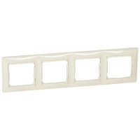 Рамка 4-м Valena горизонт. сл. кость IEK 774354