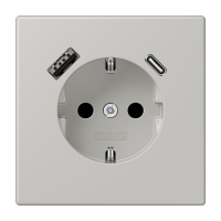 Розетка 2K+З USB Typ AC Jung LC1520-15CA205