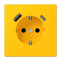 Розетка 2K+З USB Typ AC Jung LC1520-15CA263