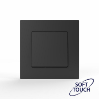 Переключатель перекрестный 1-кл. СП Pixel IP20 механизм карбон TOKOV ELECTRIC TKE-PX-P1R-C14