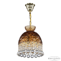 Подвесной светильник Bohemia Ivele Crystal 5478/22 G Amber/M-1F Balls