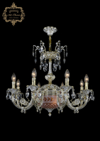 Подвесная люстра Art Classic 31.12.8.KR175SP.250IT.GW.Sp.Amber.White.1B