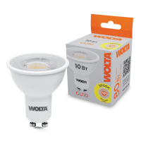 Светодиодная лампа WOLTA 10Вт 3000K GU10 матовая WSTD-PAR16-220V10W3KGU10-L