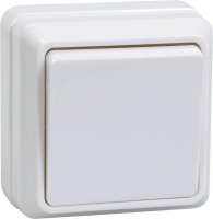 Выключатель 1-кл. ОП Октава 10А IP20 ВС20-1-0-ОБ 250В бел. GENERICA EVO10-K01-10-DC Выключатель 1-кл. ОП Октава 10А IP20 ВС20-1-0-ОБ 250В бел. GENERICA EVO10-K01-10-DC