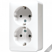 Розетка штепсельная Schuko Jung 6022A