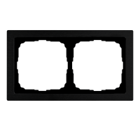 Рамка 2-м ArtGallery Pure метал. оникс SE GAL312302