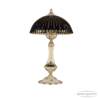 Настольная лампа Bohemia Ivele Crystal Florence 71100L/25 GW Amber-Blue/H-1K