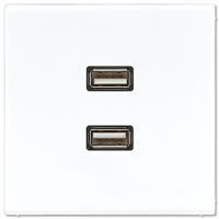 Розетка USB Jung MALS1153WW