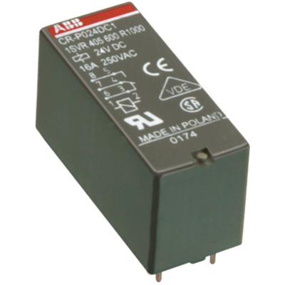 Реле CR-P230AC2 230B AC 2ПК (8A) ABB 1SVR405601R3000 Реле CR-P230AC2 230B AC 2ПК (8A) ABB 1SVR405601R3000