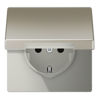 Розетка штепсельная Schuko Jung ES1520NKL