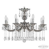 Подвесная люстра Bohemia Ivele Crystal Verona 72208/8/210 A Ni