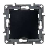 Вывод кабеля IP21 Legrand Etika Антрацит 672629