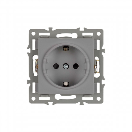 Механизм электрической розетки Arlight SCT-MEU1-PL-GR (250V, 16A) 043732