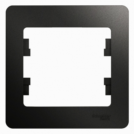 Рамка 1-ая Systeme Electric Glossa Антрацит GSL000701