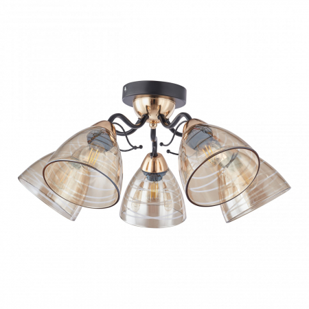 Потолочная люстра Arte Milano Napoli 331234/5 BK+FGD