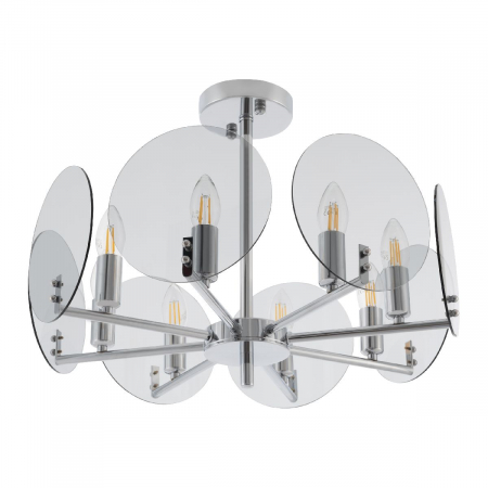 Люстра на штанге Arte Milano Sorrento 379309/8/490 CR