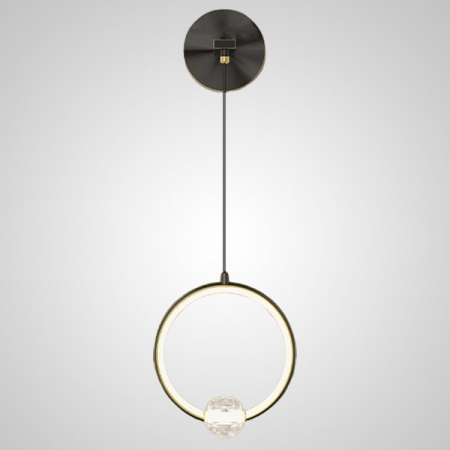 Настенный светильник ImperiumLoft Luana Wall Black 212036-23