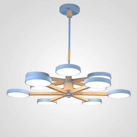 Люстра на штанге ImperiumLoft Turna Dbl 229092-26