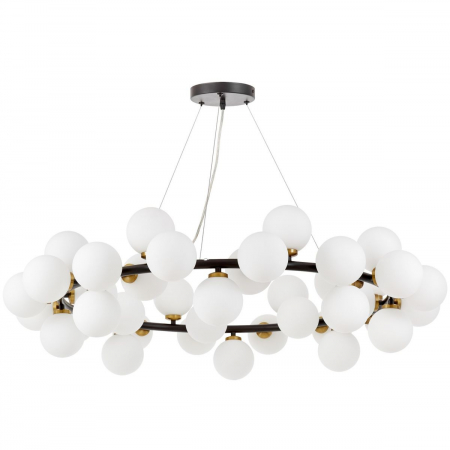 Подвесная люстра Lumina Deco Marsiada LDP 6033-40 BK+MD