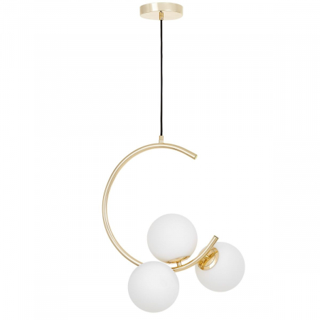 Подвесная люстра Lumina Deco Bonio LDP 7031-3 F.GD