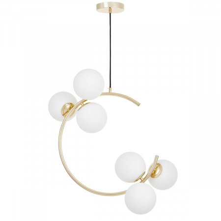 Подвесная люстра Lumina Deco Bonio LDP 7031-6 F.GD