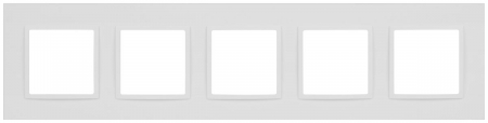 Рамка на 5 постов Эра Elegance 14-5015-01М Б0065830