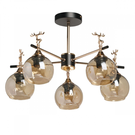 Люстра на штанге De Markt Альфа 324019005